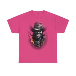 t-shirt fuchsia le cowboy de l'enfer