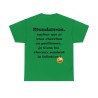 Tshirt vert irlandais Mesdames, sachez que si vous cherchez...