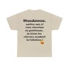 Tshirt sable Mesdames, sachez que si vous cherchez...