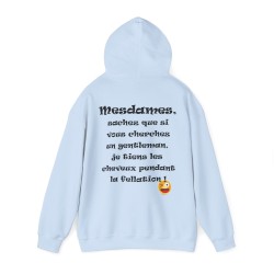 Hoodies bleu ciel Mesdames, sachez que si vous cherchez...