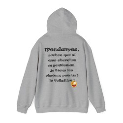Hoodies gris clair Mesdames, sachez que si vous cherchez...