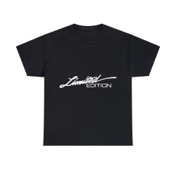 Tshirt noir Limlited Edition