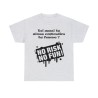 T-shirt cendre no risk no fun