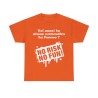 T-shirt orange no risk no fun