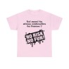 T-shirt rose no risk no fun
