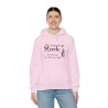 femme avec Hoodie rose moi jreponds merde