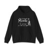 Hoodie noir moi jreponds merde