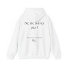 Hoodie - sweat à capuche blanc ne me suivez pas moi aussi homme