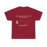 T-shirt cardinal mon dos n'est pas une boite vocale.