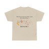 T-shirt sable mon dos n'est pas une boite vocale.