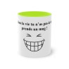 Mug vert clair si dans la vie tu n'as pas de bol