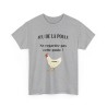 t-shirt gris du jeu de la poule