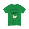 t-shirt vert irlandais du jeu de la poule