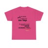 t-shirt fuchsia peux pas être toujours au top