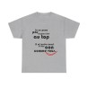 t-shirt gris peux pas être toujours au top