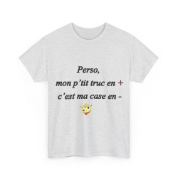T-shirt cendre perso, mon p'tit truc en +