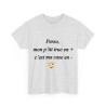 T-shirt cendre perso, mon p'tit truc en +