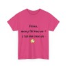 T-shirt fuchsia perso, mon p'tit truc en +