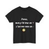 T-shirt noir perso, mon p'tit truc en +