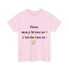 T-shirt rose perso, mon p'tit truc en +