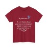 T-shirt cardinal A part moi ... y a-t-il une chose