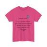 T-shirt fuchsia A part moi ... y a-t-il une chose