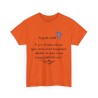 T-shirt orange A part moi ... y a-t-il une chose