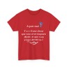 T-shirt rouge A part moi ... y a-t-il une chose