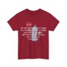 T-shirt cardinal unisexe je vous rappelle que l'usage du préservatif
