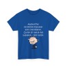 T-shirt bleu royal aujourd'hui j'ai décidé
