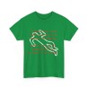 T-shirt vert si jamais mon corps