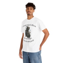 homme avec T-shirt blanc Je vous dérange car je suis différent