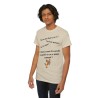 Homme avec T-shirt sable t'as l'air malade