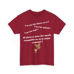 T-shirt cardinal t'as l'air malade