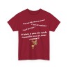T-shirt cardinal t'as l'air malade