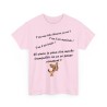 T-shirt rose t'as l'air malade