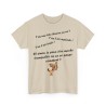 T-shirt sable t'as l'air malade
