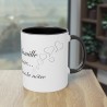 Mug noir Chaque famille a une histoire en situation