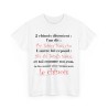 T-shirt Blanc 2 chinois discutent