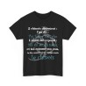 T-shirt noir 2 chinois discutent