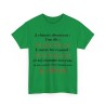 T-shirt vert irlandais 2 chinois discutent