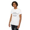 homme avec T-shirt Blanc je suis gentil...