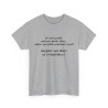 T-shirt gris je suis gentil...