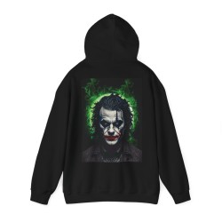 hoodie noir visage JOKER