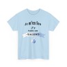 T-shirt ciel je m'en fou j'y vais au talent