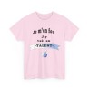 T-shirt rose je m'en fou j'y vais au talent