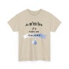 T-shirt sable je m'en fou j'y vais au talent