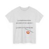 T-shirt cendre la différence entre