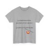 T-shirt gris la différence entre