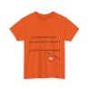 T-shirt orange la différence entre